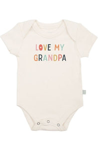 Finn + Emma Organic Cotton Graphic Bodysuit - Love My Grandpa