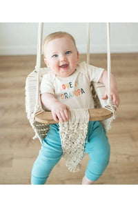 Finn + Emma Organic Cotton Graphic Bodysuit - Love My Grandpa