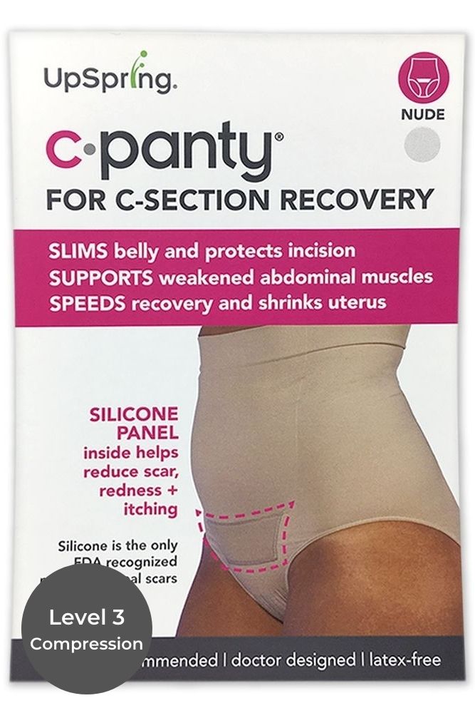 UpSpring C•Panty for C-Section Recovery, Black, Size S/M for Sale