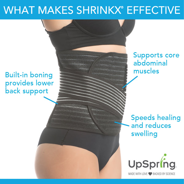 Shrinkx Belly Bamboo Charcoal Postpartum Belly Wrap – Allemom